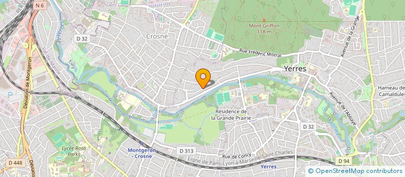 localisation de l'entreprise MADAME CELINE LEROY  YERRES