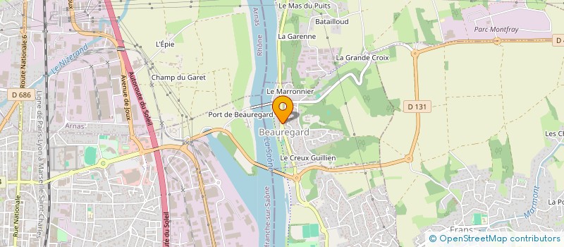 localisation de l'entreprise MADAME CELINE LESCHELET  BEAUREGARD