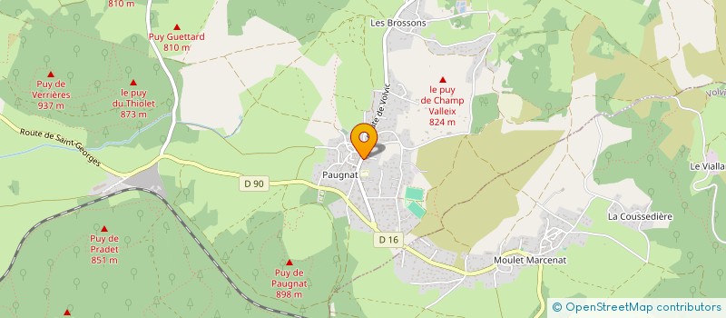 localisation de l'entreprise MADAME CELINE LESME  LOUBEYRAT