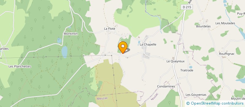 localisation de l'entreprise MADAME CELINE LESPAGNOL à CHATEAU-CHERVIX