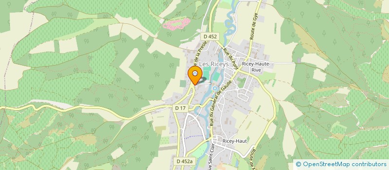 localisation de l'entreprise MADAME CELINE LESPES  SAINT-JULIEN-LES-VILLAS