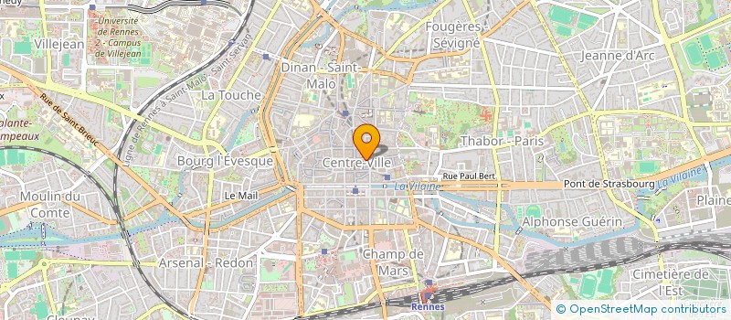 localisation de l'entreprise MADAME CELINE LETOURNEUX à RENNES