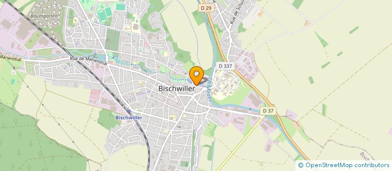 localisation de l'entreprise MADAME CELINE LEULIET  BISCHWILLER