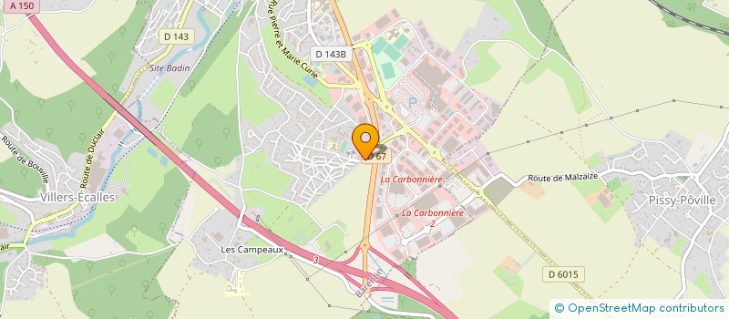 localisation de l'entreprise MADAME CELINE LEVASSEUR  BARENTIN