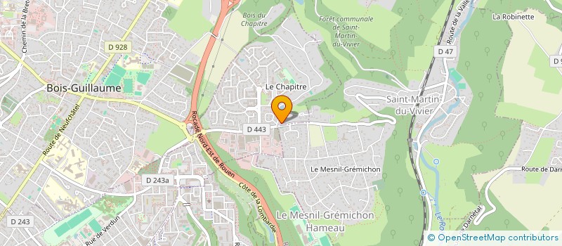 localisation de l'entreprise MADAME CELINE LEVASSEUR  BIHOREL