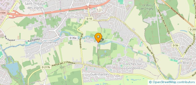 localisation de l'entreprise MADAME CELINE LEVEQUE  GOUVERNES