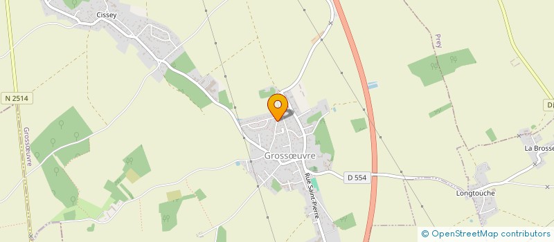 localisation de l'entreprise MADAME CELINE LIBOIS  GROSSUVRE