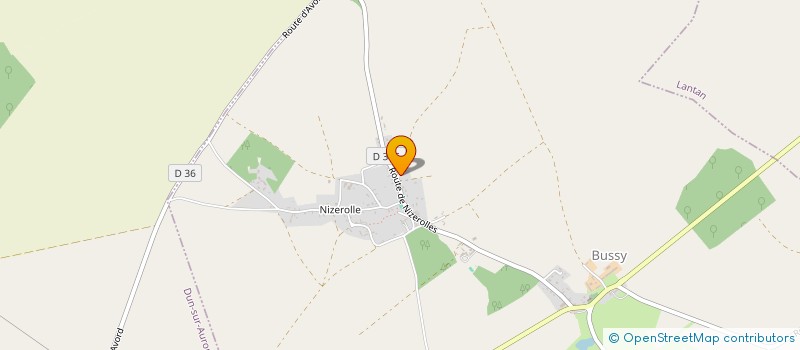 localisation de l'entreprise MADAME CELINE LIEUTARD  BUSSY