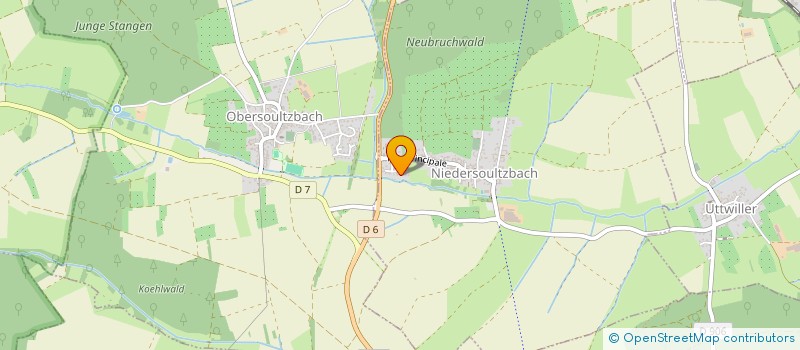 localisation de l'entreprise MADAME CELINE LINGENHEIM  NIEDERSOULTZBACH