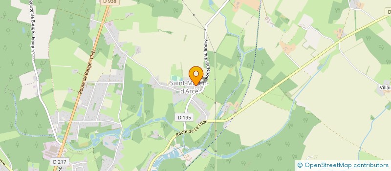 localisation de l'entreprise MADAME CELINE LISSAJOUX  BAUGE-EN-ANJOU