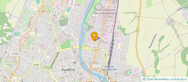 localisation de l'entreprise MADAME CELINE LIXON à AUXERRE