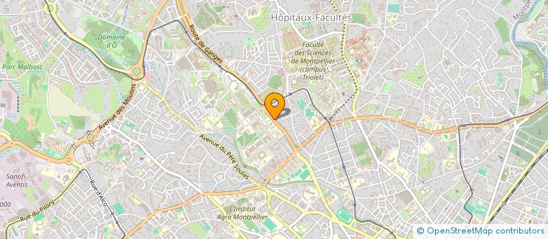 localisation de l'entreprise MADAME CELINE LO RE à MONTPELLIER