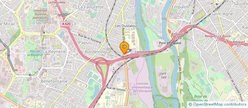 localisation de l'entreprise MADAME CELINE LOBERGER à TOULOUSE