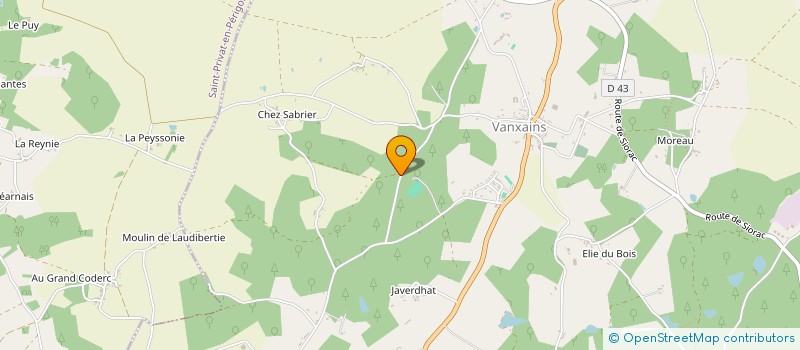 localisation de l'entreprise MADAME CELINE LOBO  VANXAINS