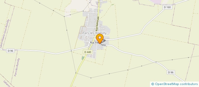 localisation de l'entreprise MADAME CELINE LOFFEL à PARS-LES-ROMILLY