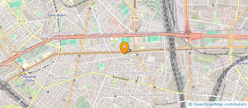 localisation de l'entreprise MADAME CELINE LOGEROT-LE FRANT  PARIS