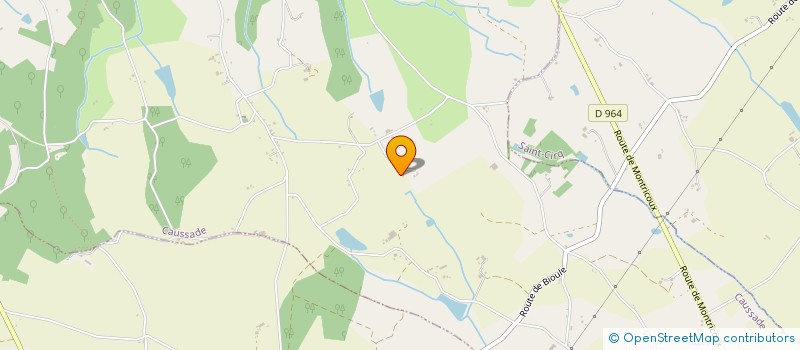 localisation de l'entreprise MADAME CELINE LOIRETTE  CAUSSADE