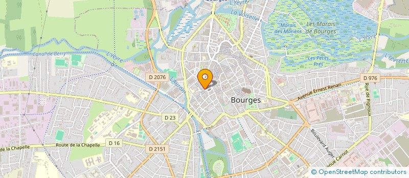 localisation de l'entreprise MADAME CELINE LOISEAU  BOURGES