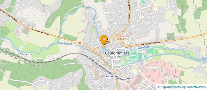 localisation de l'entreprise MADAME CELINE LOPES à COULOMMIERS