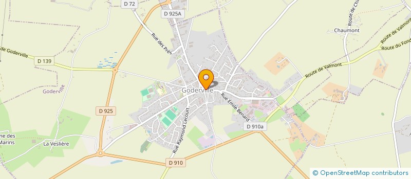 localisation de l'entreprise MADAME CELINE LOPES  GODERVILLE