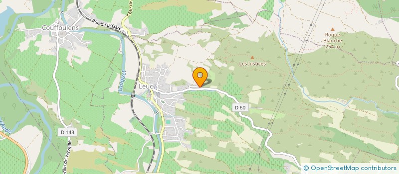 localisation de l'entreprise MADAME CELINE LOPEZ  BADENS