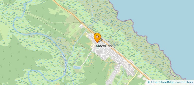 localisation de l'entreprise MADAME CELINE LORAGE  MACOURIA