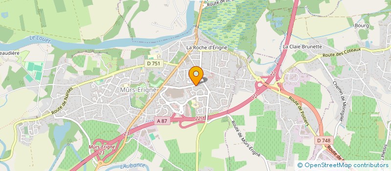 localisation de l'entreprise MADAME CELINE LOREAU  MURS-ERIGNE