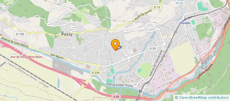 localisation de l'entreprise MADAME CELINE LOUVIER  PASSY