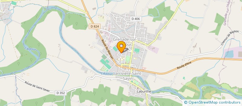 localisation de l'entreprise MADAME CELINE LOZIA à GRENADE-SUR-L'ADOUR