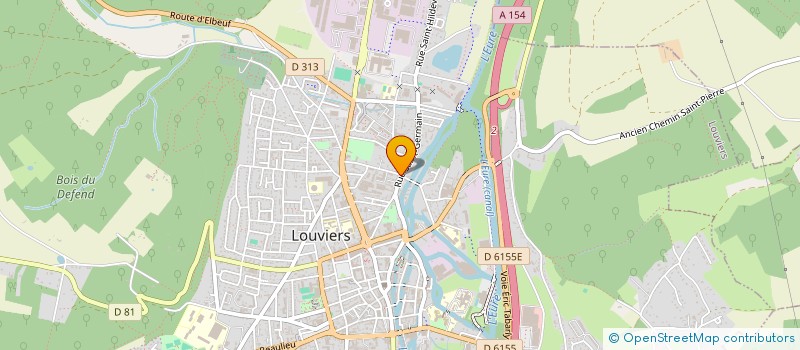 localisation de l'entreprise MADAME CELINE LU à LOUVIERS