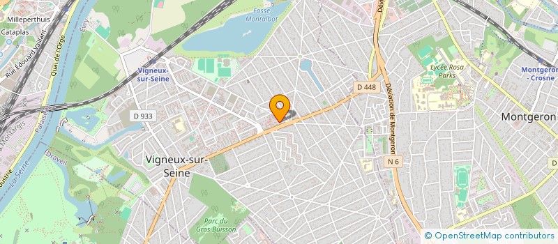 localisation de l'entreprise MADAME CELINE LUYAMBULA BADJUNDE à VIGNEUX-SUR-SEINE