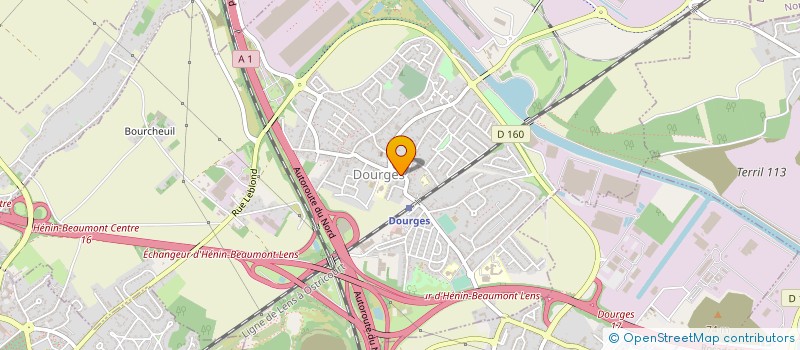 localisation de l'entreprise MADAME CELINE MAILLOT  DOURGES