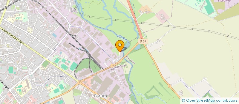 localisation de l'entreprise MADAME CELINE MAILLOT à CHATEAUROUX