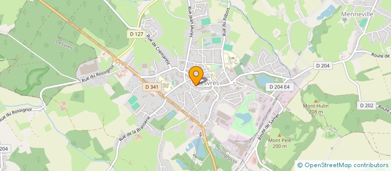 localisation de l'entreprise MADAME CELINE MAQUET  DESVRES