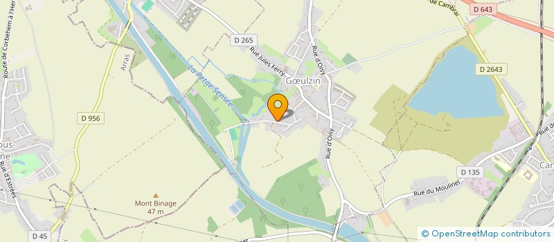 localisation de l'entreprise MADAME CELINE MAQUIGNON  GULZIN