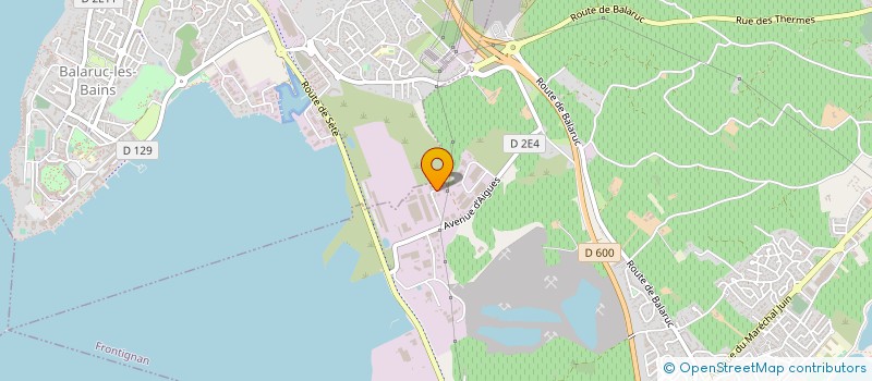 localisation de l'entreprise MADAME CELINE MARAIS à FRONTIGNAN