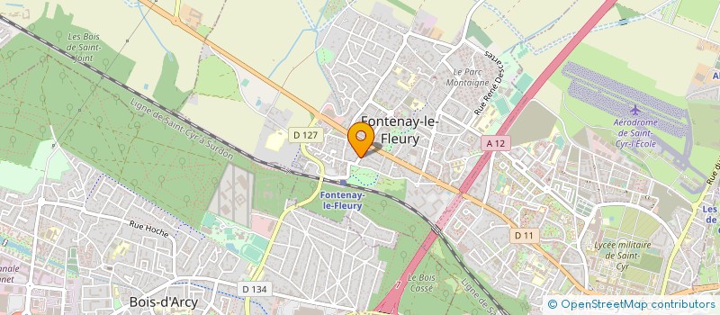 localisation de l'entreprise MADAME CELINE MARAIS à FONTENAY-LE-FLEURY