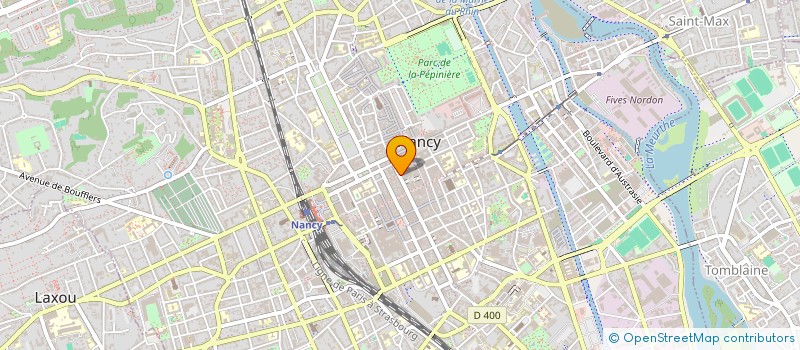 localisation de l'entreprise MADAME CELINE MARCHAL  NANCY