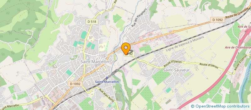 localisation de l'entreprise MADAME CELINE MARCHAND à SAINT-SAUVEUR