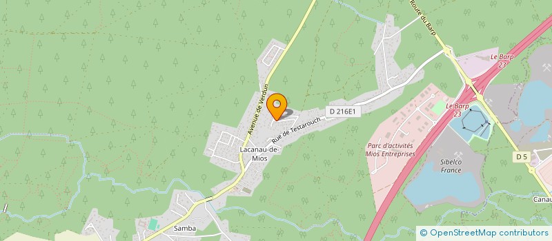 localisation de l'entreprise MADAME CELINE MARCHAT  MIOS