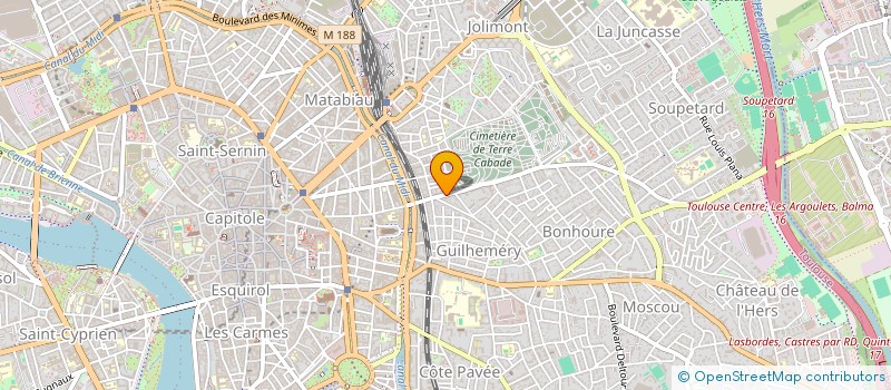 localisation de l'entreprise MADAME CELINE MARCOS à TOULOUSE