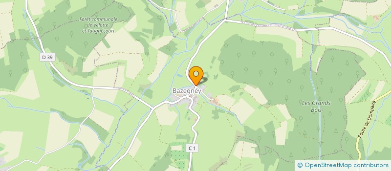 localisation de l'entreprise MADAME CELINE MARIANI  BAZEGNEY