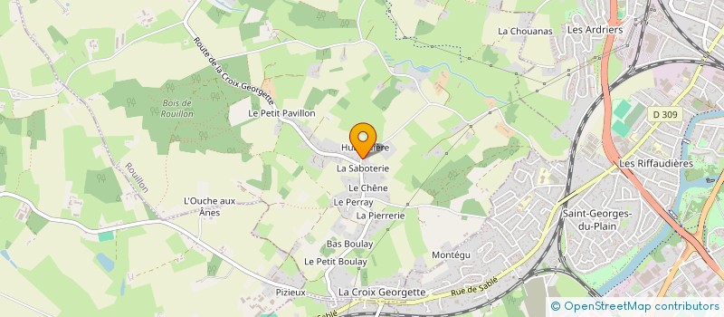 localisation de l'entreprise MADAME CELINE MARIE  ROUILLON