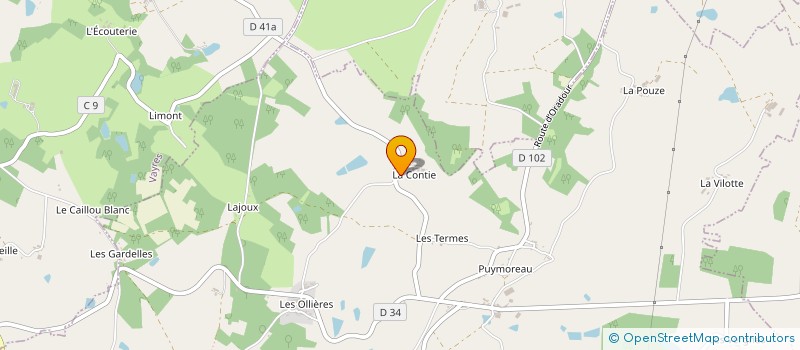 localisation de l'entreprise MADAME CELINE MARIE O'CALLAGHAN à ORADOUR-SUR-VAYRES