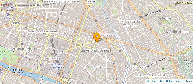 localisation de l'entreprise MADAME CELINE MARIE PELLE DE QUERAL  PARIS