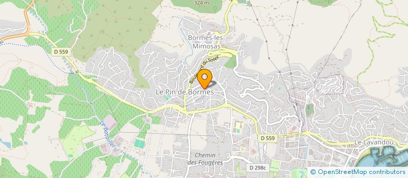 localisation de l'entreprise MADAME CELINE MARIO à BORMES-LES-MIMOSAS