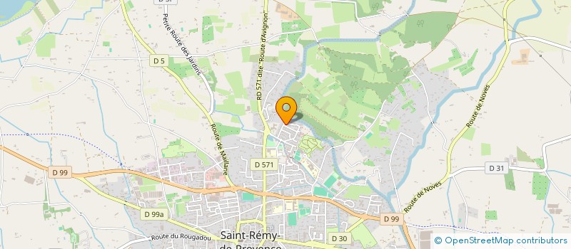 localisation de l'entreprise MADAME CELINE MARION  SAINT-REMY-DE-PROVENCE