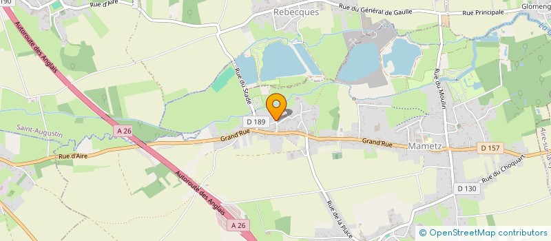 localisation de l'entreprise MADAME CELINE MARQUANT  MAMETZ