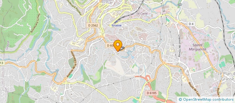 localisation de l'entreprise MADAME CELINE MARQUE à GRASSE