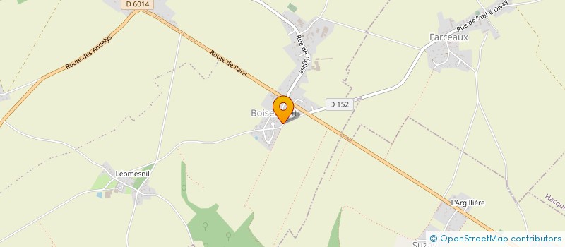 localisation de l'entreprise MADAME CELINE MARQUE  FRENELLES-EN-VEXIN